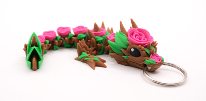 Rose Tadling Keychain 1